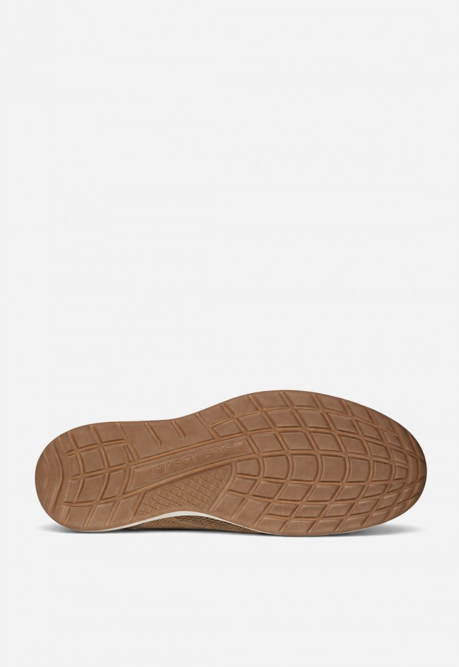 Zapatillas de hombre Skechers Slip-Ins Relaxed Fit Sterling taupe – manos libres y confort premium