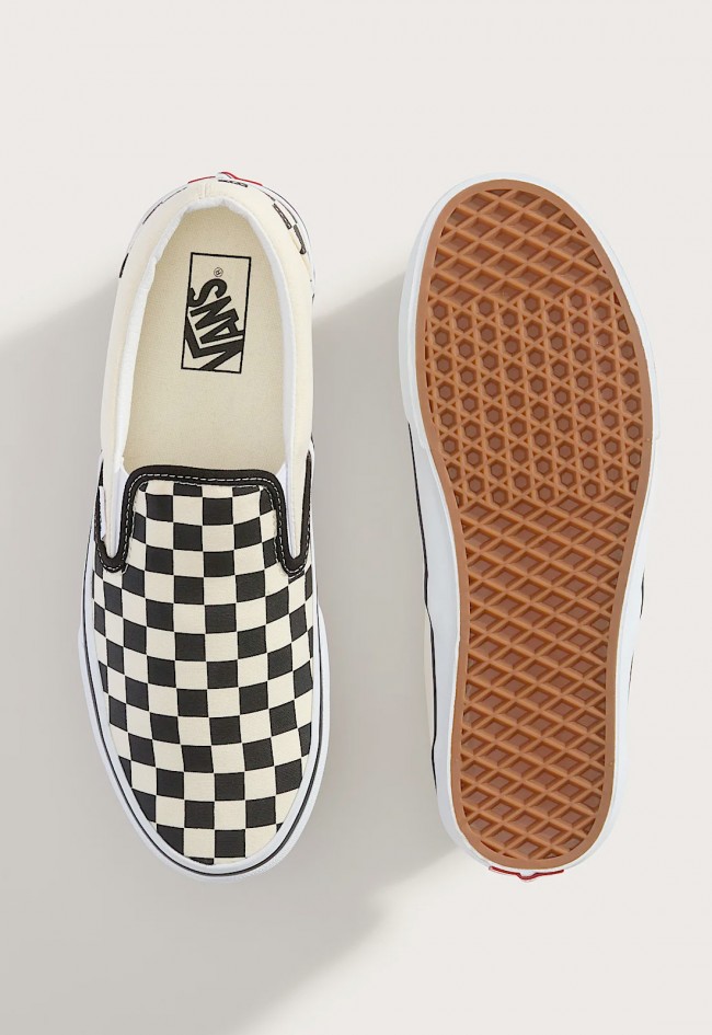 Zapatillas Vans Slip-On Checkerboard mujer – icono urbano sin cordones