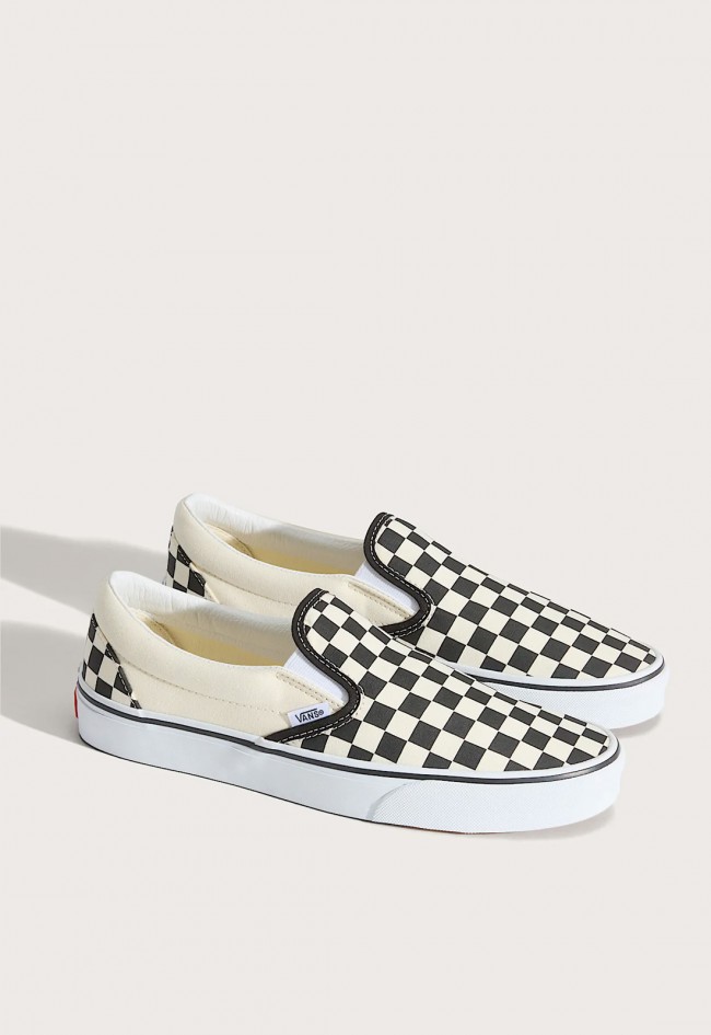 Vans Classic Slip-On Checkerboard Hombre – Estampado Icónico y Estilo Off The Wall