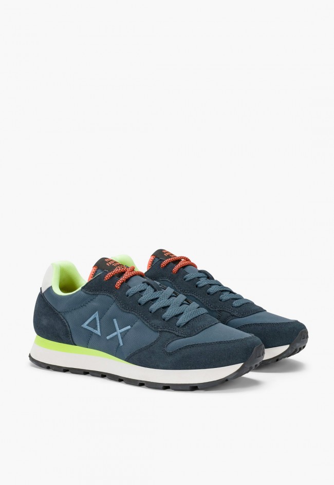 Zapatilla SUN68 Tom Fluo Hombre – Estilo Deportivo con Detalle Flúor