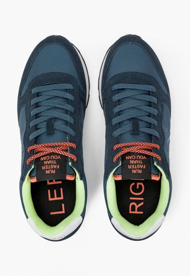 Zapatilla SUN68 Tom Fluo Hombre – Estilo Deportivo con Detalle Flúor