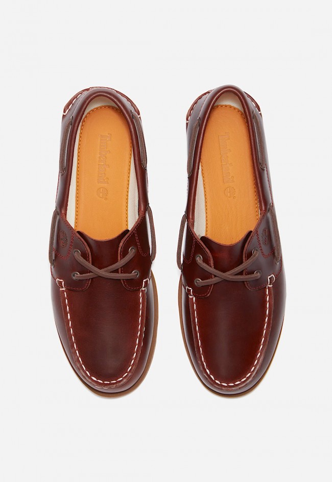 Náutico Timberland TB0A2Q9XEIW1 mujer – cuero premium cosido a mano y estilo atemporal