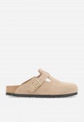 Zueco Birkenstock Boston Mujer en Ante – Icono Casual con Confort Anatómico