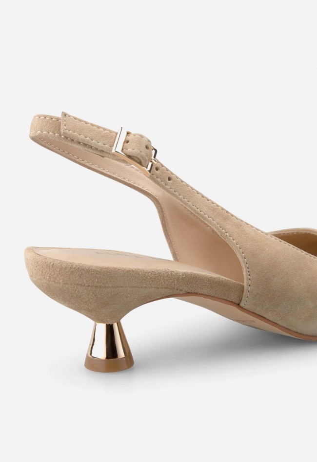 Zapato destalonado de Tacón Chupete Alma en Pena – Elegancia Minimalista y Estilo Sofisticado