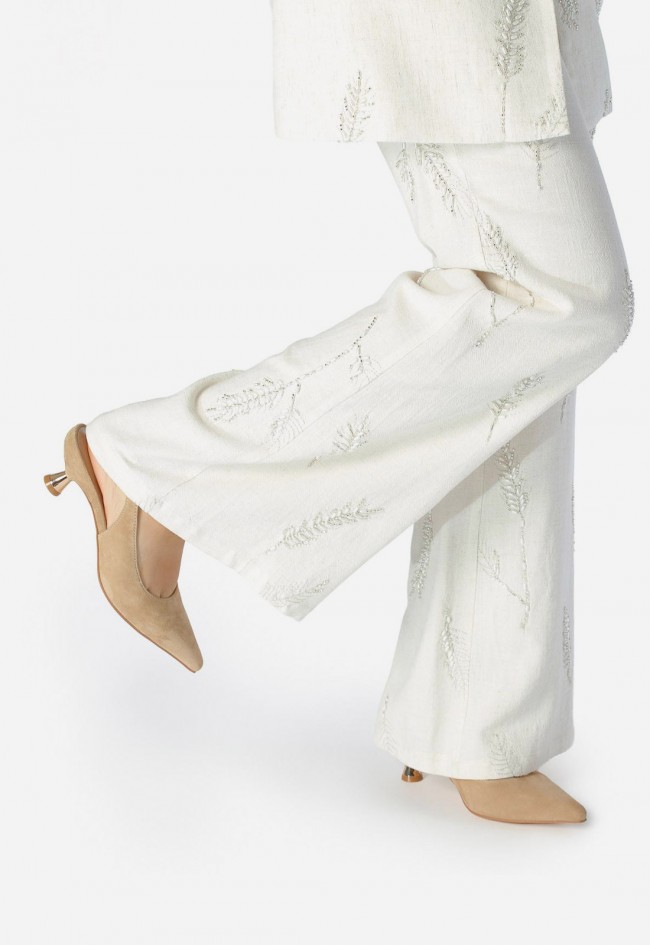 Zapato destalonado de Tacón Chupete Alma en Pena – Elegancia Minimalista y Estilo Sofisticado