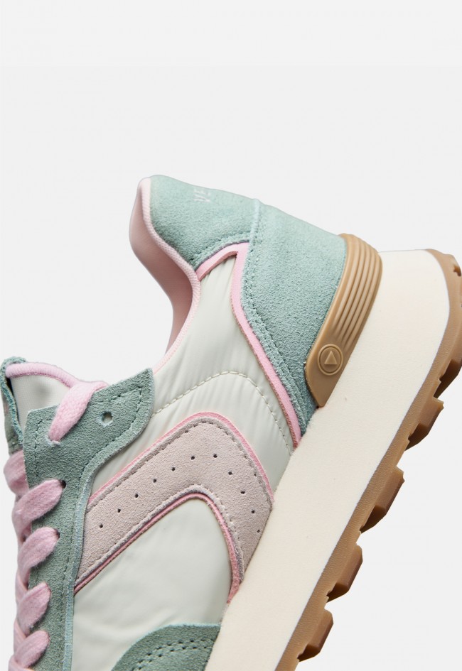 Zapatilla Retro Mujer Verbenas Clodette Tessali Verde – Sneaker Vintage Casual y Cómoda