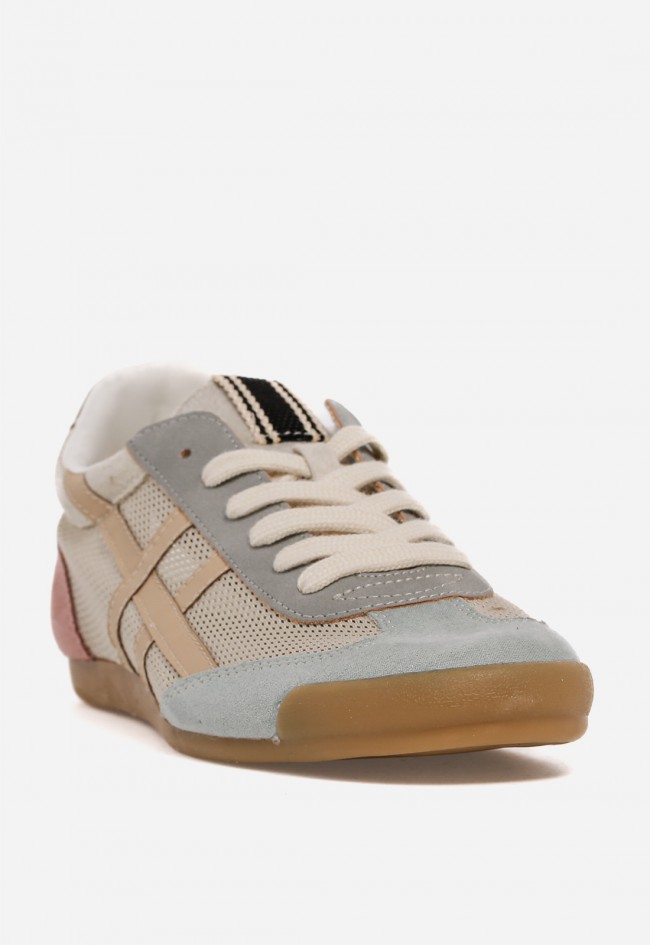 Sneaker Mujer Why Pink M6035 – Zapatilla Retro Vintage Multicolor
