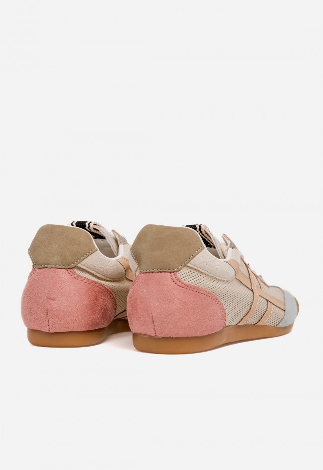 Sneaker Mujer Why Pink M6035 – Zapatilla Retro Vintage Multicolor