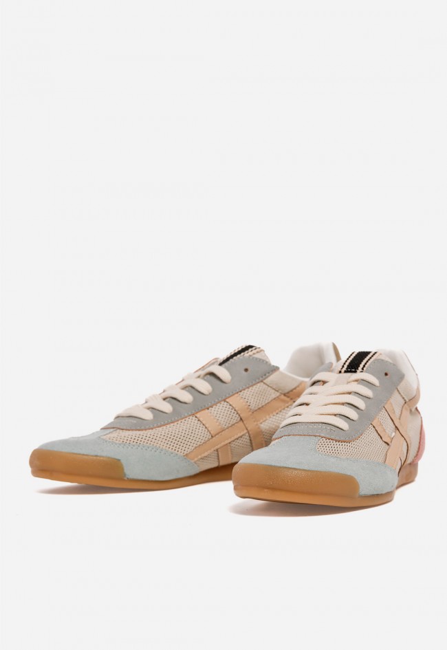 Sneaker Mujer Why Pink M6035 – Zapatilla Retro Vintage Multicolor