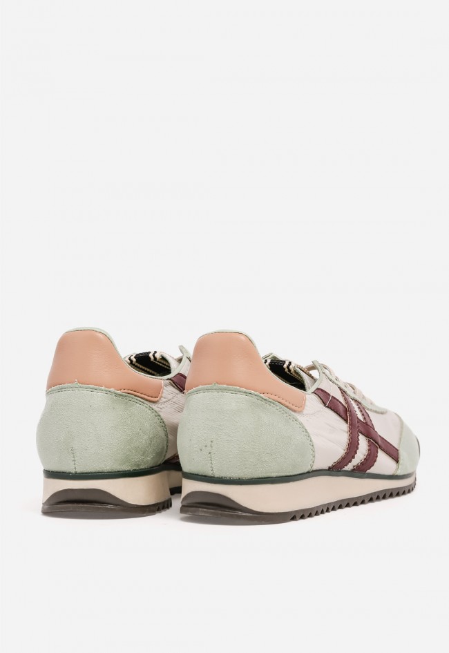Sneaker Mujer Why Pink M6050 – Zapatilla Retro Vintage Multicolor Casual