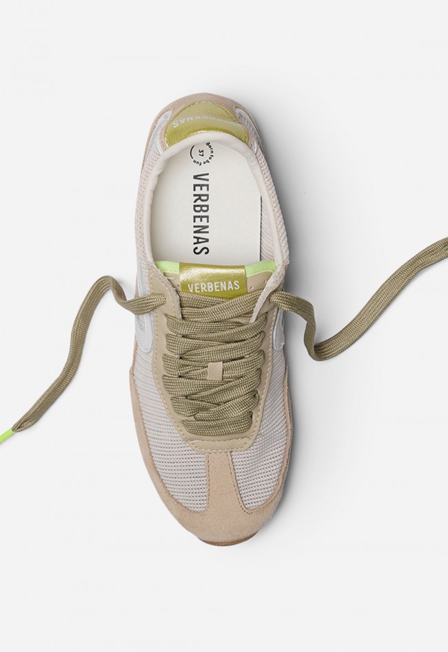Sneaker mujer Verbenas Jamaica retro – cómoda, ligera y fabricada en España