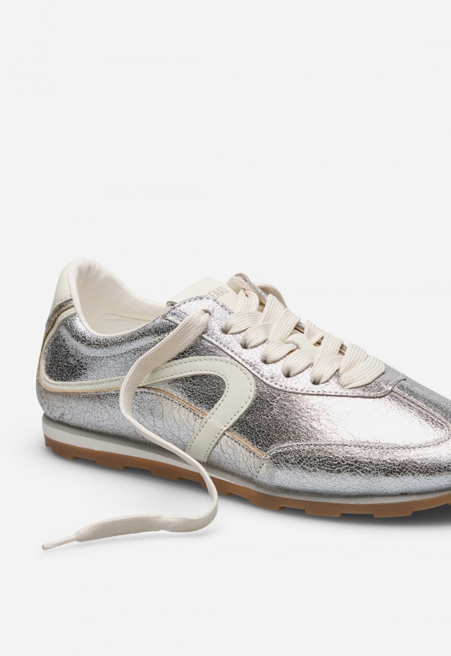 Sneaker mujer Verbenas Jamaica de piel – zapatilla retro cómoda fabricada en España