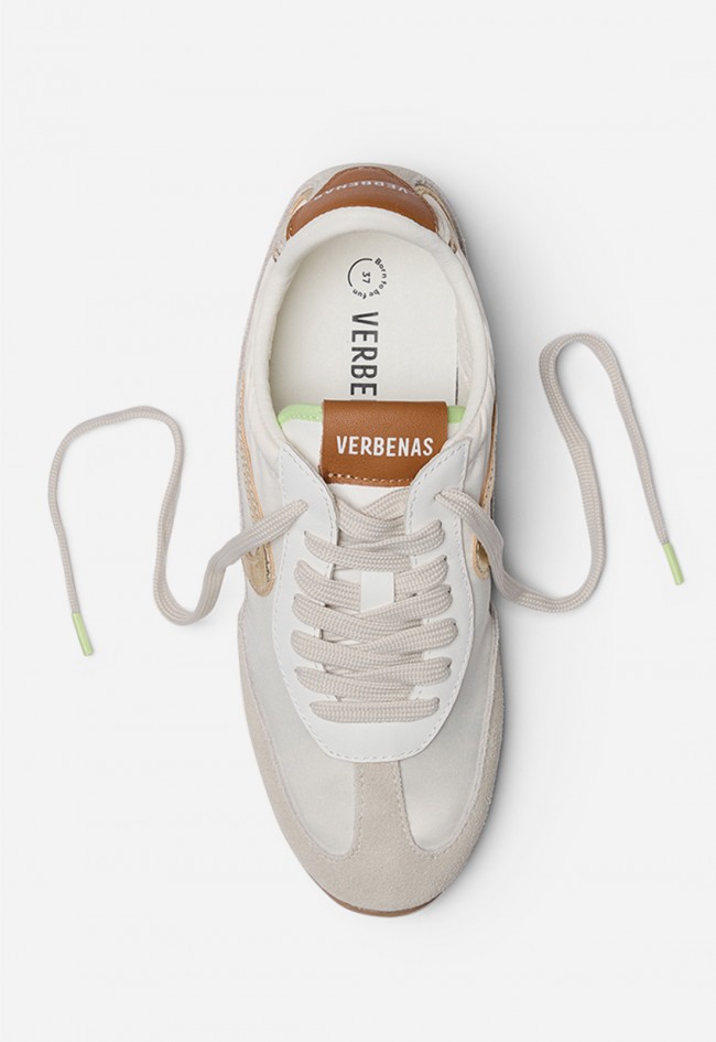 Sneaker mujer Verbenas Jamaica Pietra – zapatilla retro cómoda y ligera made in Spain