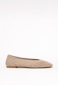 Bailarina de croché mujer Niko Amore 9972 – bailarina tejida color tostado ligera y cómoda