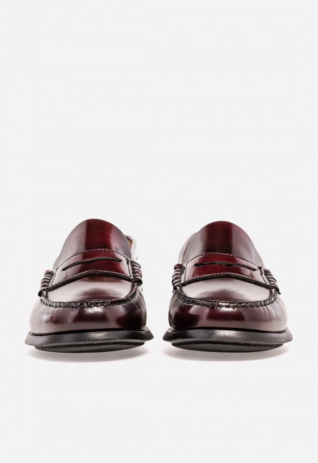 Zapato mocasín hombre Benson 84747 – zapato de piel color burdeos elegante y cómodo