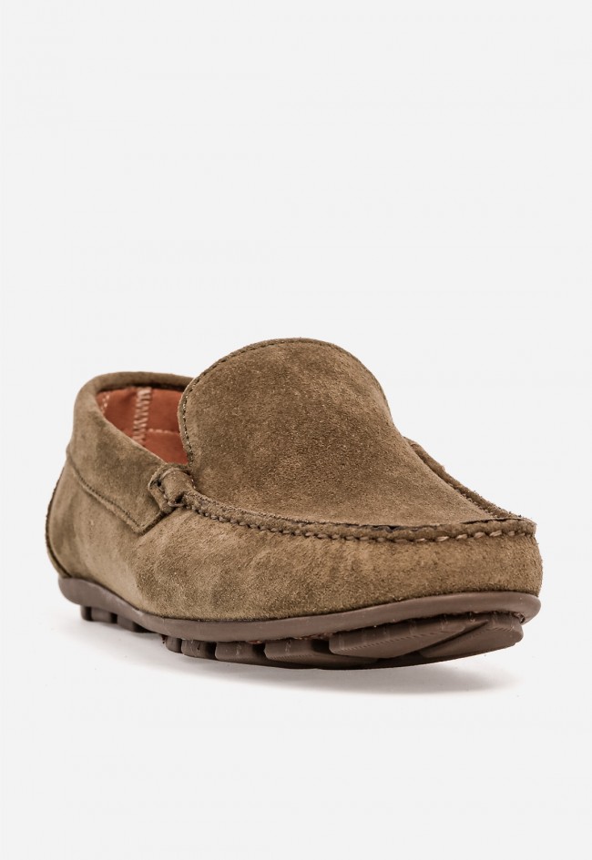 Zapato mocasín hombre Benson 83262 – zapato de piel color verde cómodo y casual