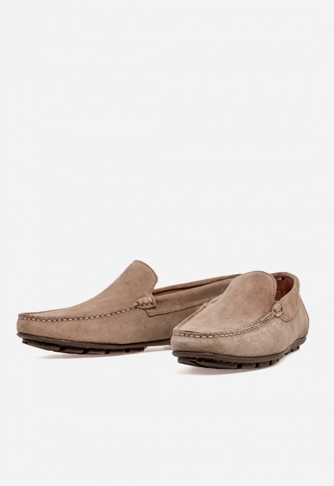 Zapato mocasín hombre Benson 83262 – zapato de piel color visón cómodo y casual