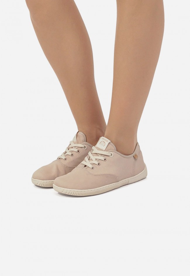 Zapatillas barefoot Mustang FREE Aria mujer color arena – calzado minimalista vegano