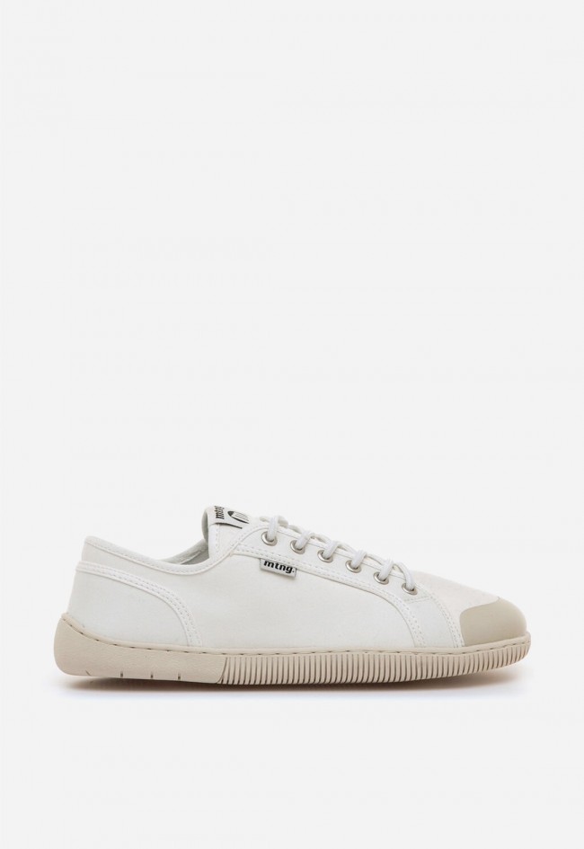 Zapatillas barefoot Mustang FREE Aria mujer blancas – calzado minimalista vegano y flexible