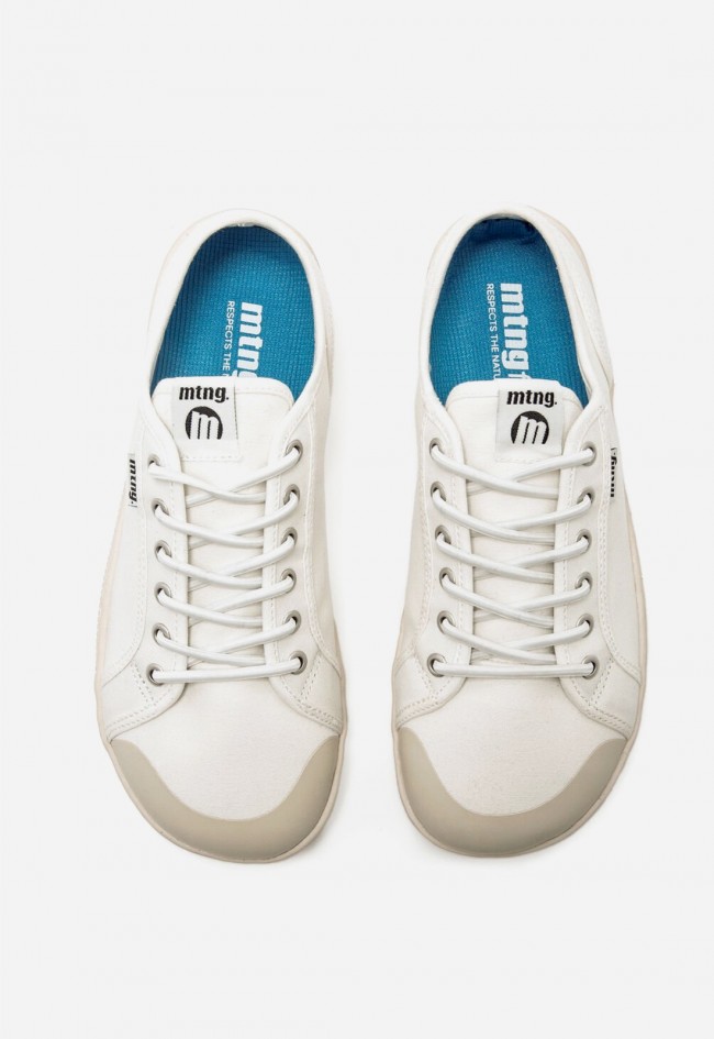Zapatillas barefoot Mustang FREE Aria mujer blancas – calzado minimalista vegano y flexible