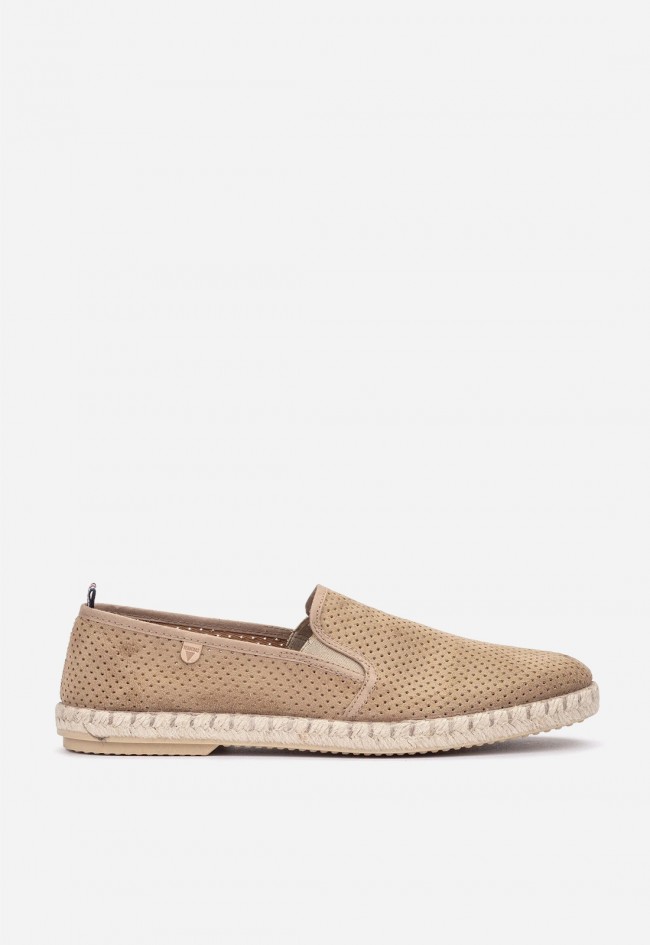 Alpargatas Verbenas Tom Hole hombre color roble – espadrilles cómodas made in Spain
