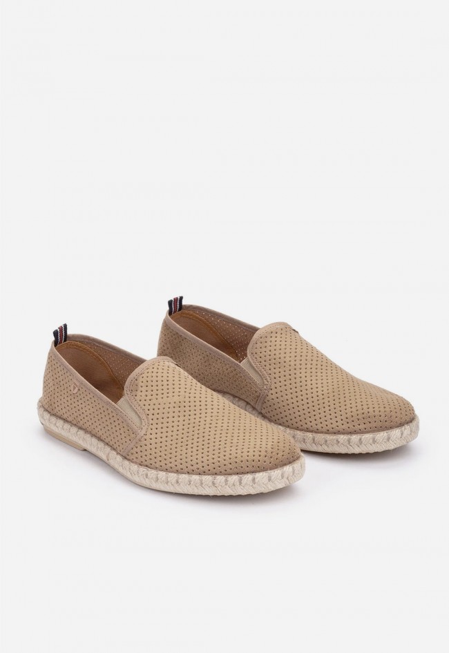 Alpargatas Verbenas Tom Hole hombre color roble – espadrilles cómodas made in Spain