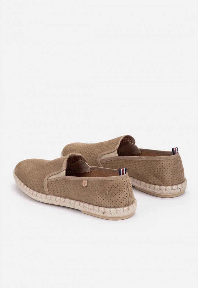 Alpargatas Verbenas Tom Hole hombre color roble – espadrilles cómodas made in Spain