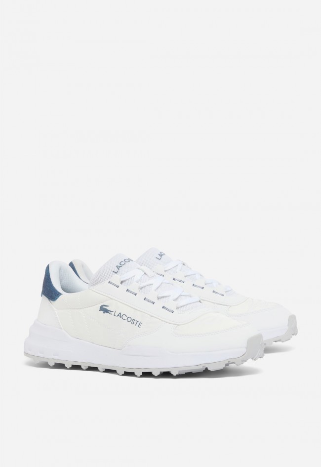 Zapatillas Lacoste Elite Active Evo hombre blancas – deportivas casual con suela de caucho