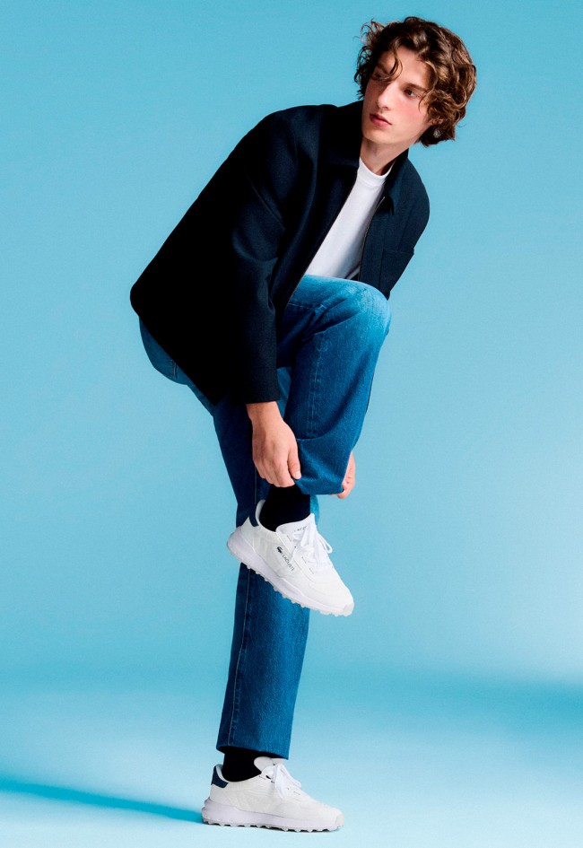 Zapatillas Lacoste Elite Active Evo hombre blancas – deportivas casual con suela de caucho