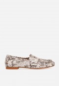 Zapato mocasín mujer Glo Anzia 2541 efecto serpiente – mocasín cómodo y elegante