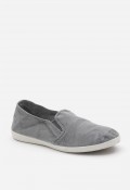 Alpargatas Natural World Old Crabe 315E gris – zapatillas slip on ecológicas hombre