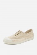 Zapatillas Natural World Old Condor beige de lona orgánica, estilo casual sostenible para diario