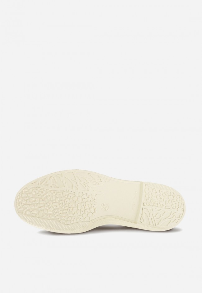 Zapatillas Natural World Old Lavanda amarillas de lona orgánica, estilo casual sostenible para verano