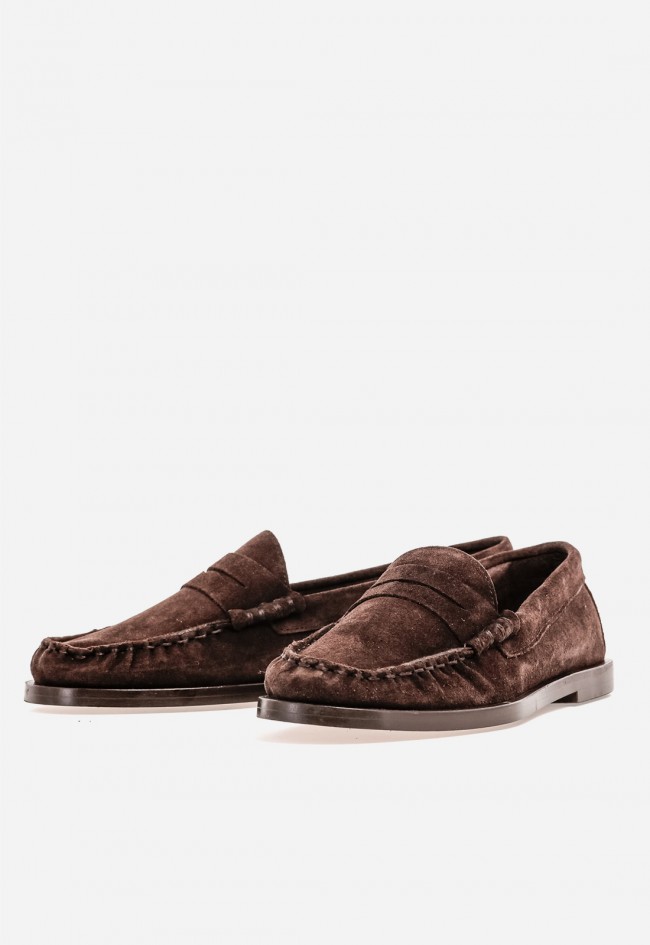 Zapato mocasín mujer Benson 84992 en piel moka – elegancia atemporal y confort
