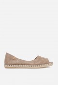 Alpargata plana mujer Verbenas Cruz en piel – comodidad natural y estilo effortless
