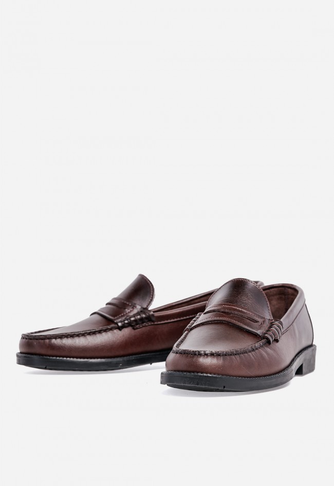 Mocasines de piel marrón Benson 93639 – elegancia clásica y confort diario