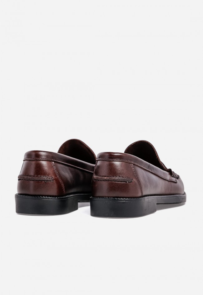 Mocasines de piel marrón Benson 93639 – elegancia clásica y confort diario