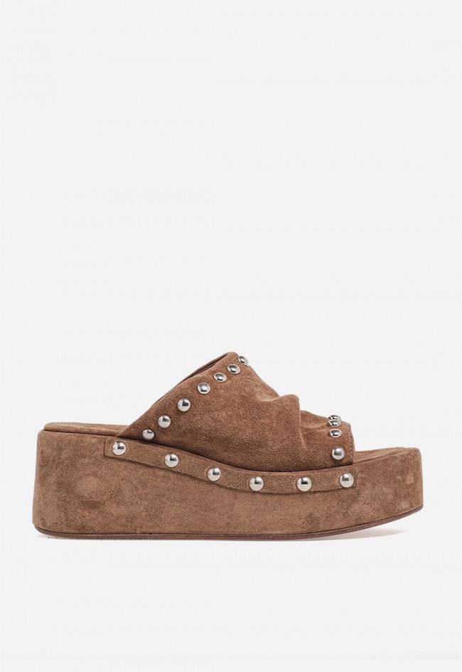 Sandalias plataforma GLO G6304 cuero – tendencia urbana con máxima comodidad