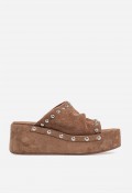 Sandalias plataforma GLO G6304 cuero – tendencia urbana con máxima comodidad