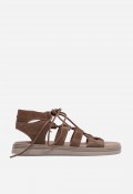 Sandalia VAS Mota 02 en piel color cuero – estilo romano cómodo y tendencia