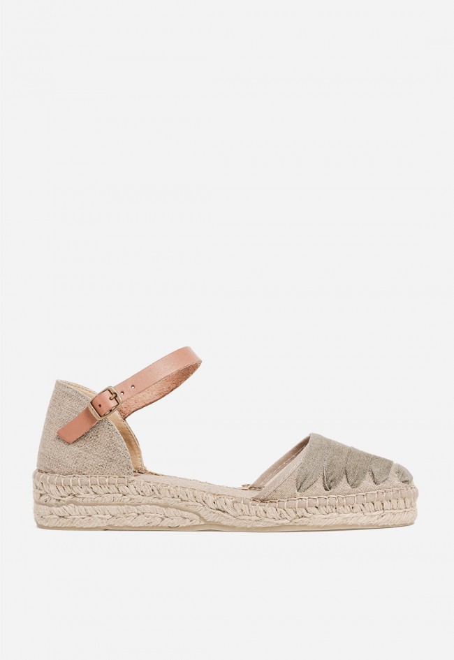 Alpargata VAS 102-017 natural: frescura mediterránea con estilo effortless chic