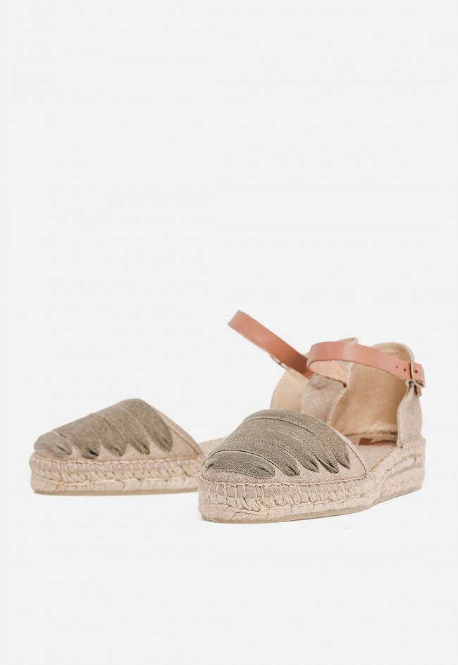 Alpargata VAS 102-017 natural: frescura mediterránea con estilo effortless chic