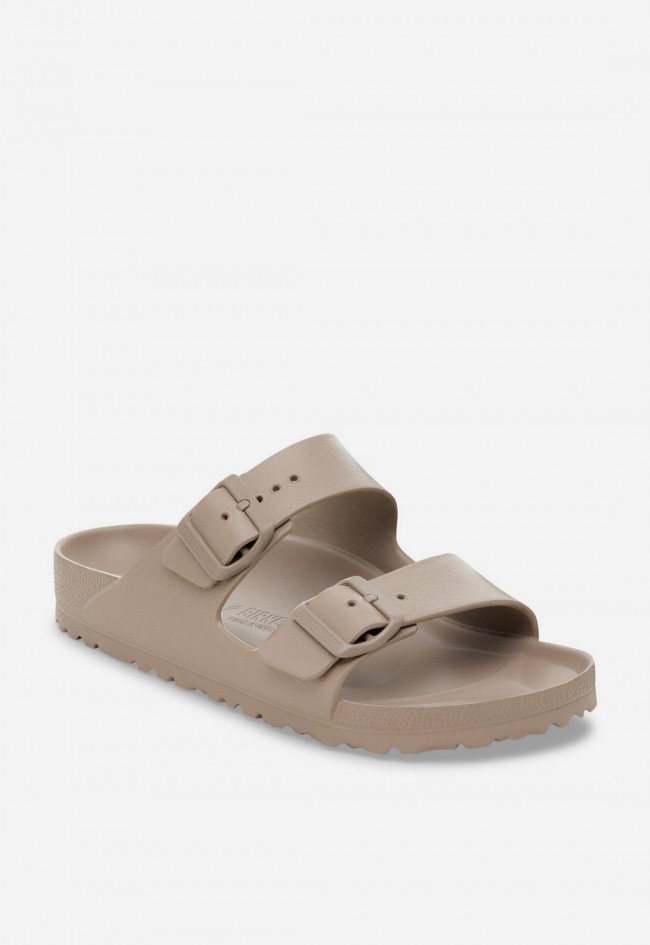 Sandalia Birkenstock Arizona EVA taupe – ultraligera, anatómica y resistente al agua