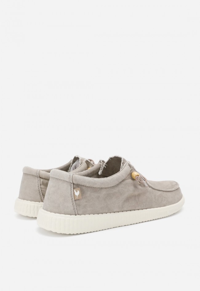 Zapato wallabi casual de hombre Walk in Pitas WP150 Washed beige – ultraligero y cómodo