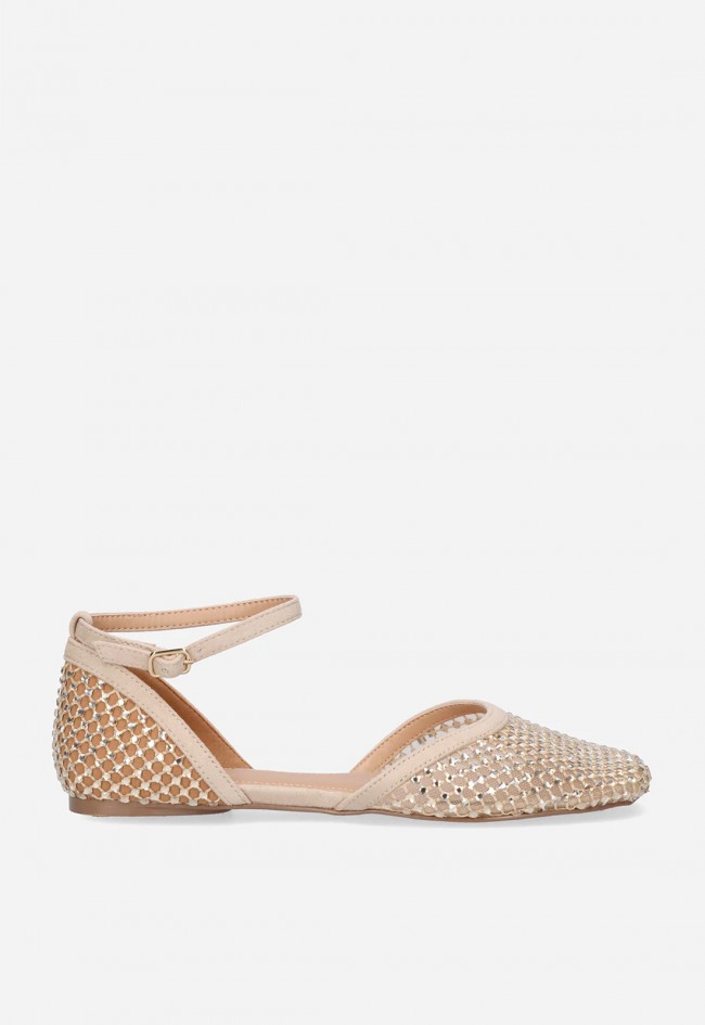 Bailarina joya dorada Exé Veronica-446 con strass