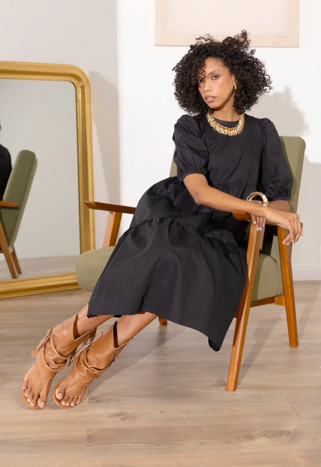 Botín sandalia mujer piel Mimmu Margaux – estilo campero chic Made in Italy