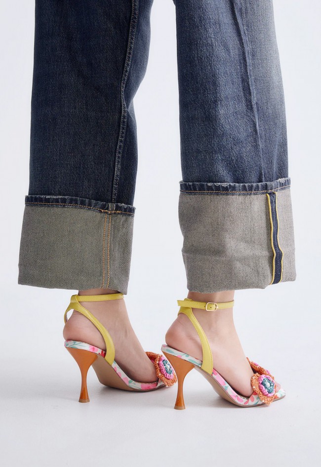 Sandalia de mujer multicolor EXE Anita-116