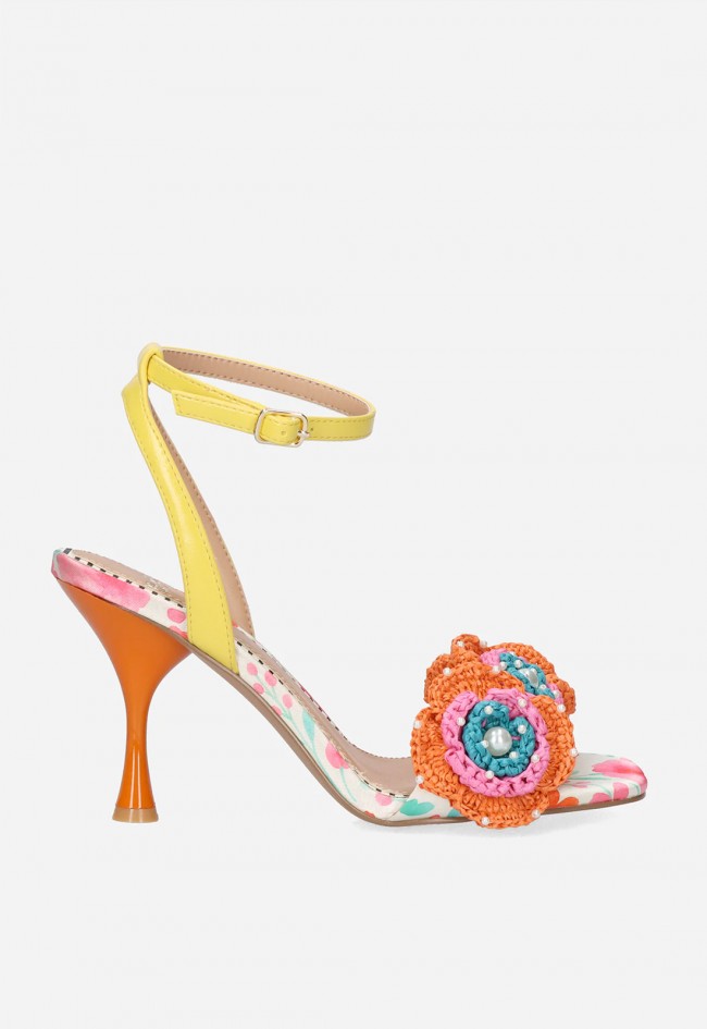 Sandalia de mujer multicolor EXE Anita-116