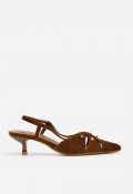 Zapato destalonado mujer cuero Identity 5730 – punta fina y pedrería chic