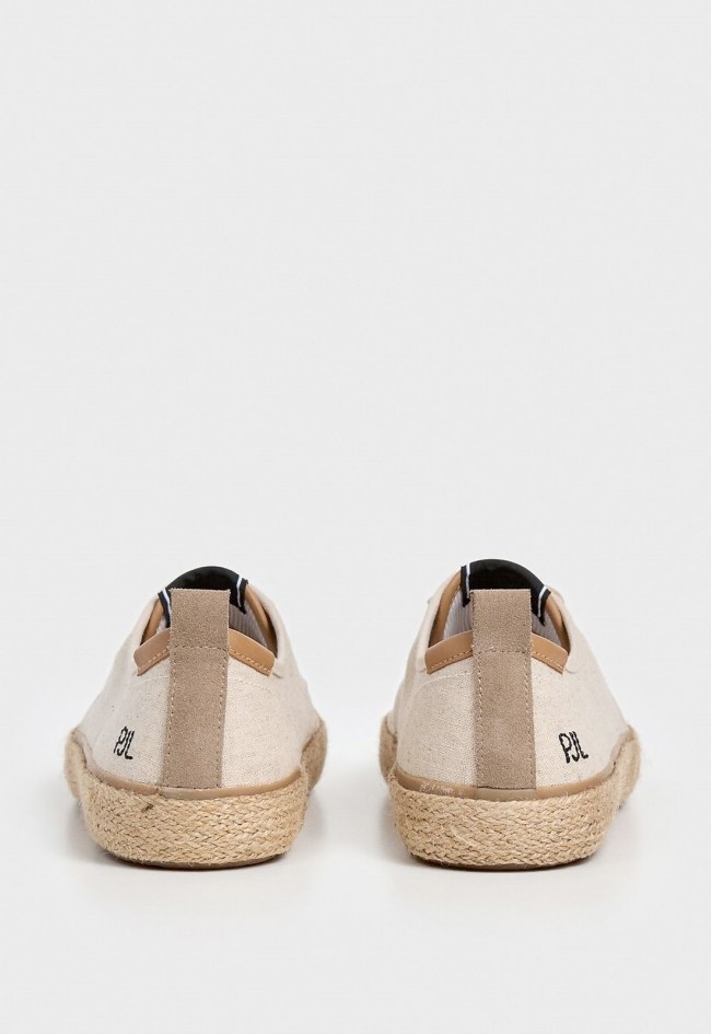 Zapatos blucher hombre Pepe Jeans de cáñamo con suela de yute natural